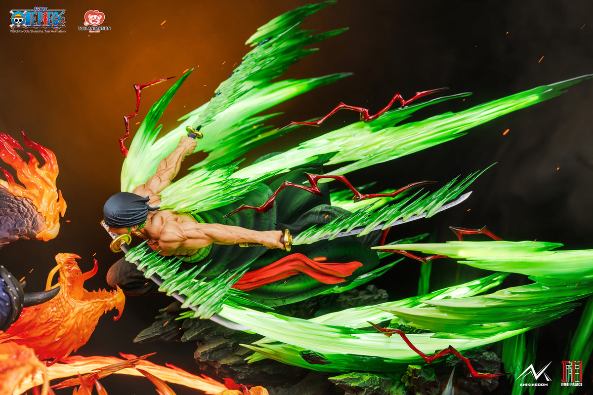 [PRE ORDER] One Piece - Jimei Palace Studio - Roronoa Zoro VS King (Price does not include shipping - Please Read Description)