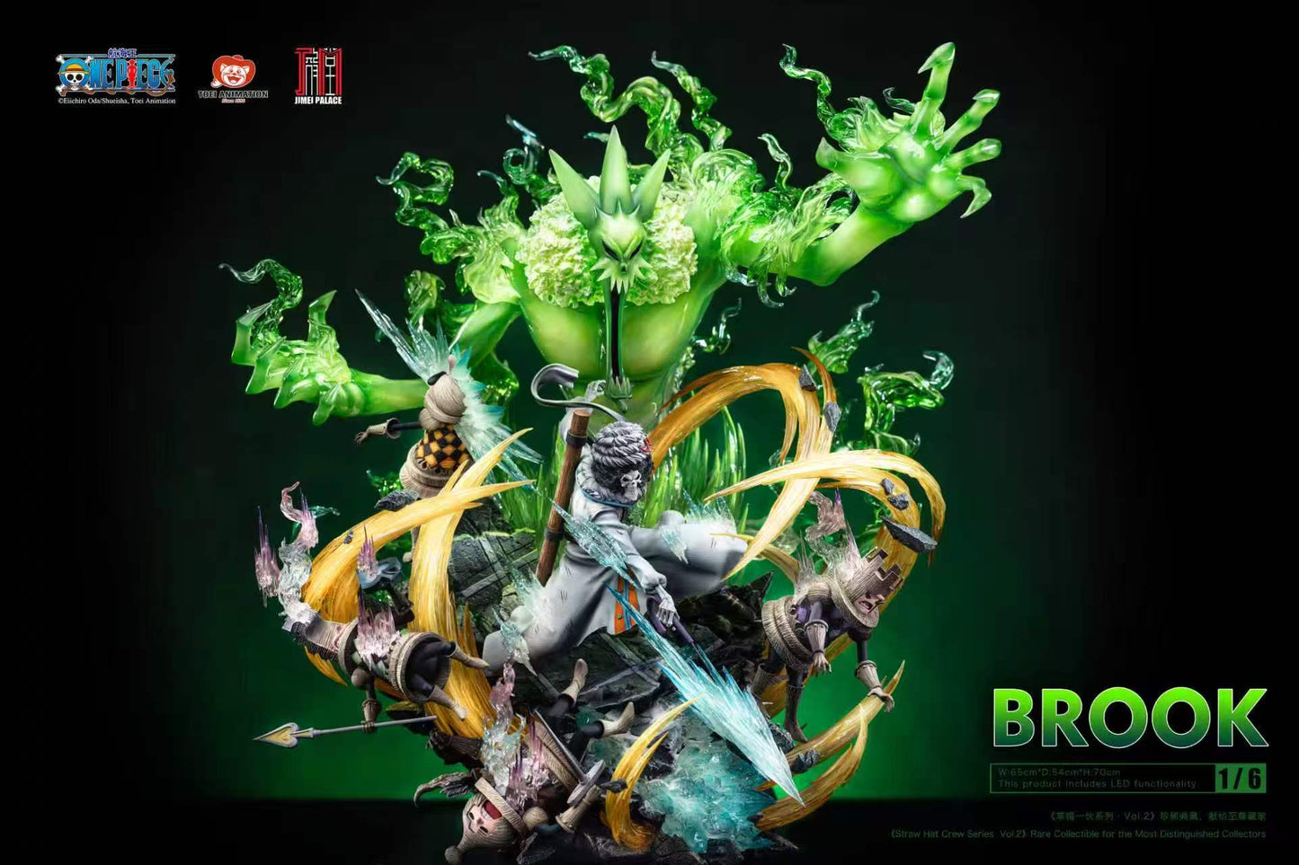 [PRE ORDER] One Piece - Jimei Palace Studio - Brook 2.0 (Price does not include shipping - Please Read Description)