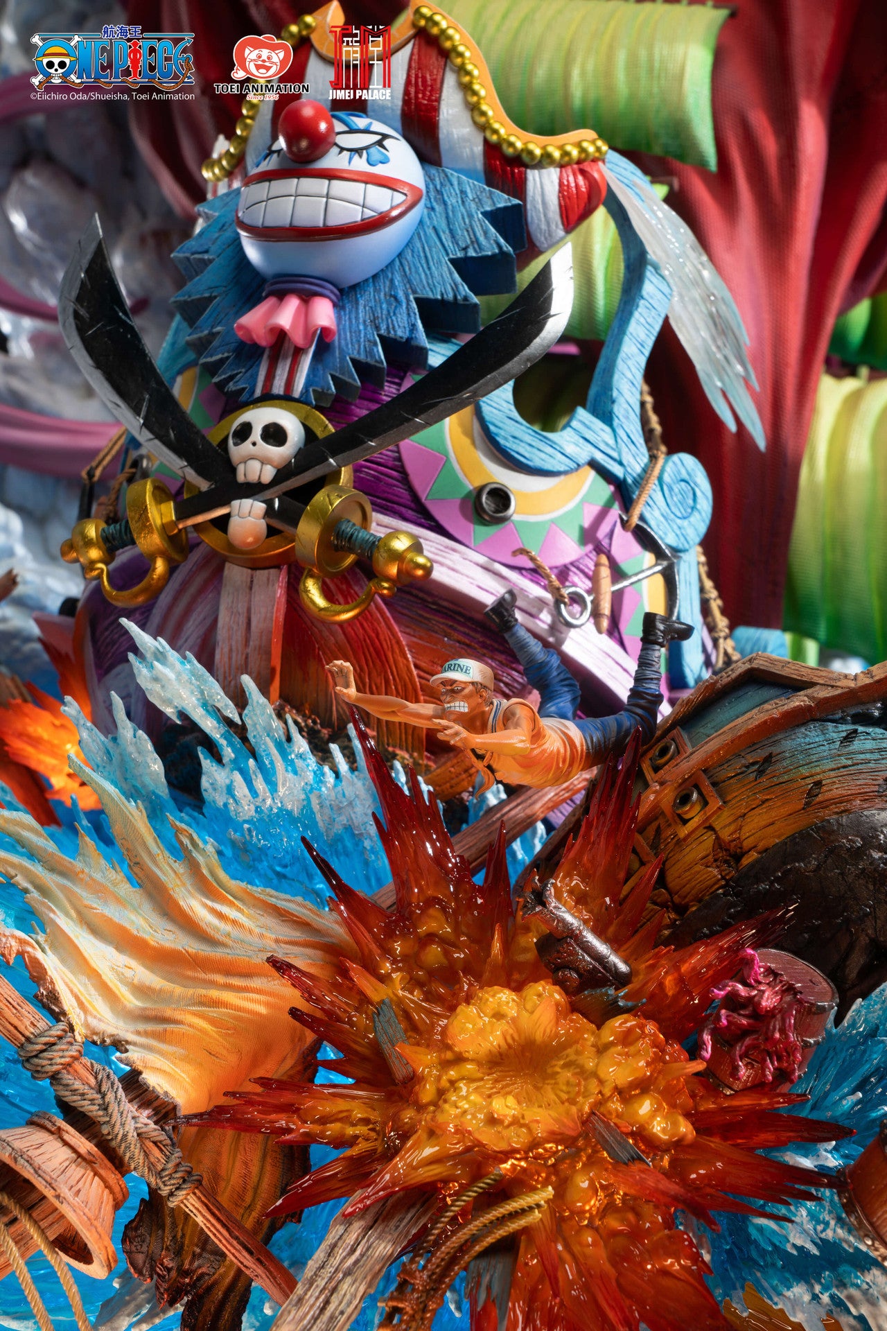 [PRE ORDER] One Piece - Jimei Palace Studio - New Yonko Buggy (Price does not include shipping - Please Read Description)