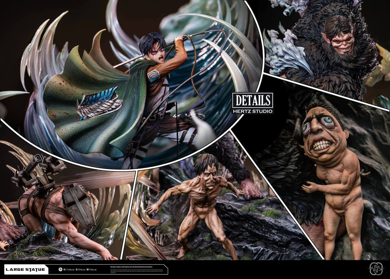 [PRE ORDER] Attack On Titan - Hertz Studio - Beast Titan (Price does not include shipping - Please Read Description)
