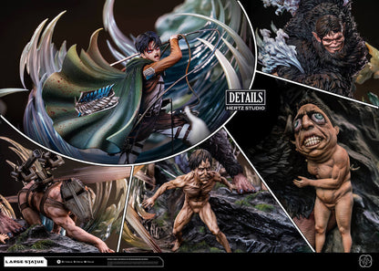 [PRE ORDER] Attack On Titan - Hertz Studio - Beast Titan (Price does not include shipping - Please Read Description)