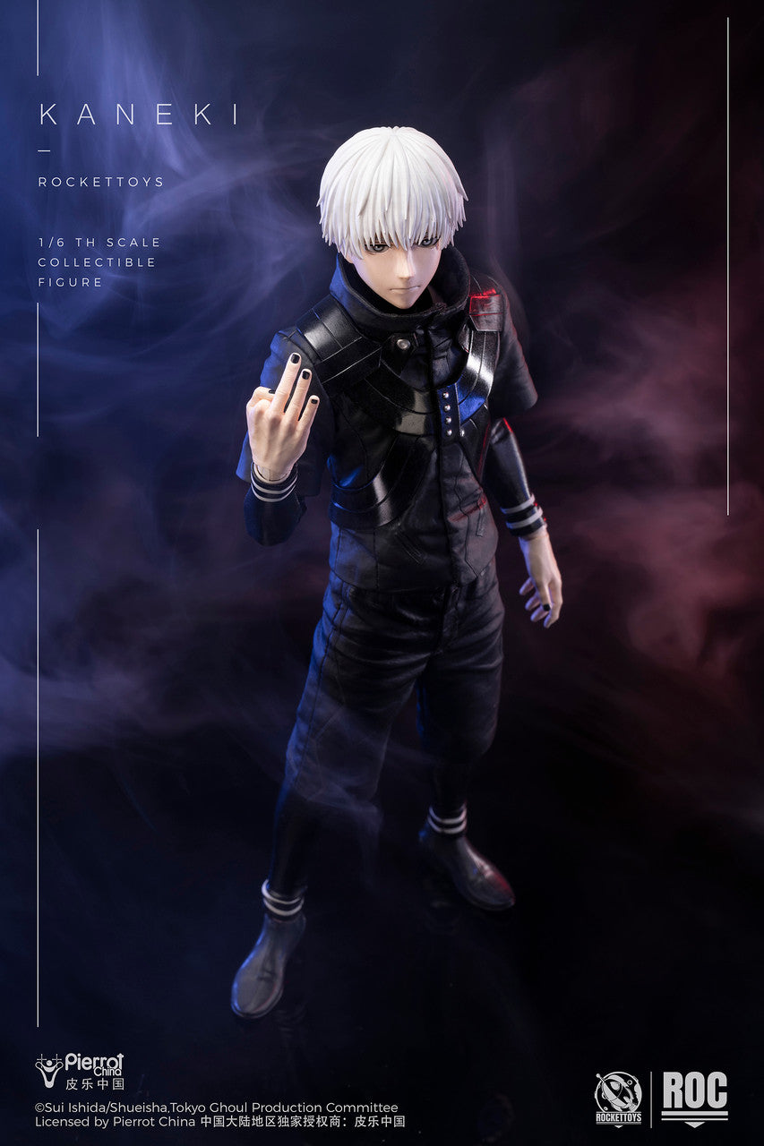 [PRE ORDER] Tokyo Ghoul - Rocket Toys Studio - Kaneki Ken Combat Suit PVC Action Figure Licensed (Price does not include shipping - Please Read Description)