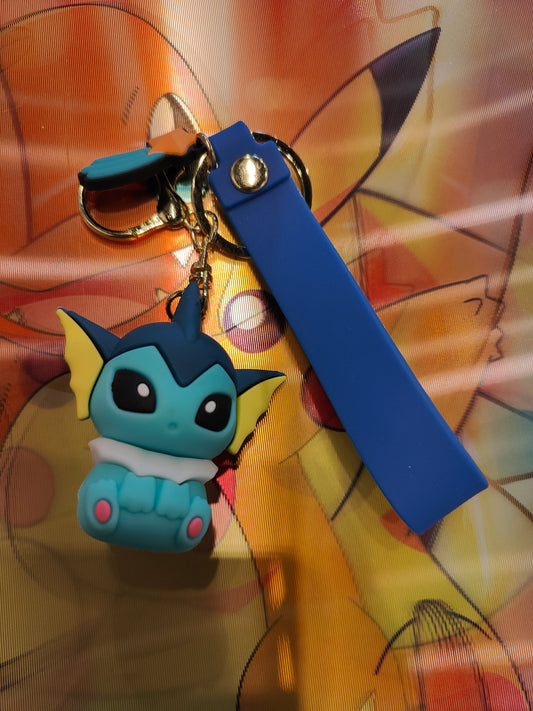 Pokemon - Vaporeon Mini Fig. Keychain
