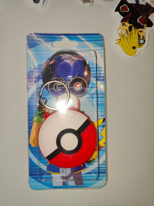 Pokemon Pokeball PVC Keychain