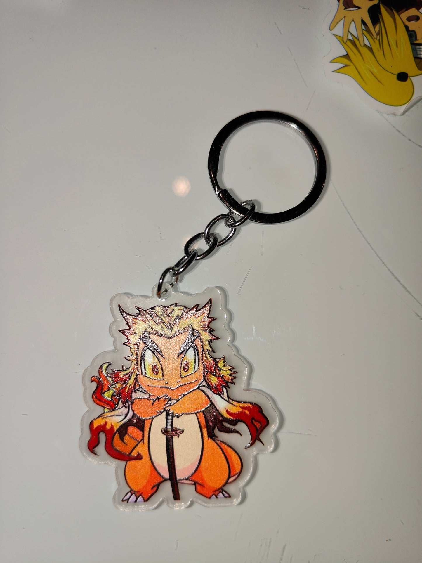 Pokemon x Demon Slayer Cross-over Acrylic Keychains