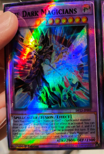 YuGiOh - The Dark Magicians Holographic Credit Card Sticker (Please Read Description)