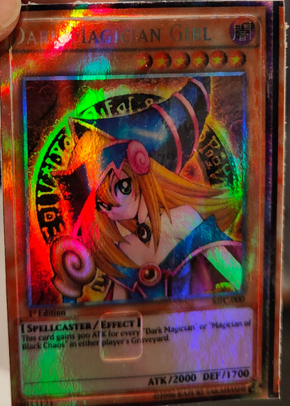YuGiOh - Dark Magician Girl Holographic Credit Card Sticker (Please Read Description)