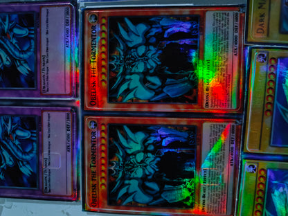 YuGiOh - Obelisk The Tormentor Holographic Credit Card Sticker (Please Read Description)