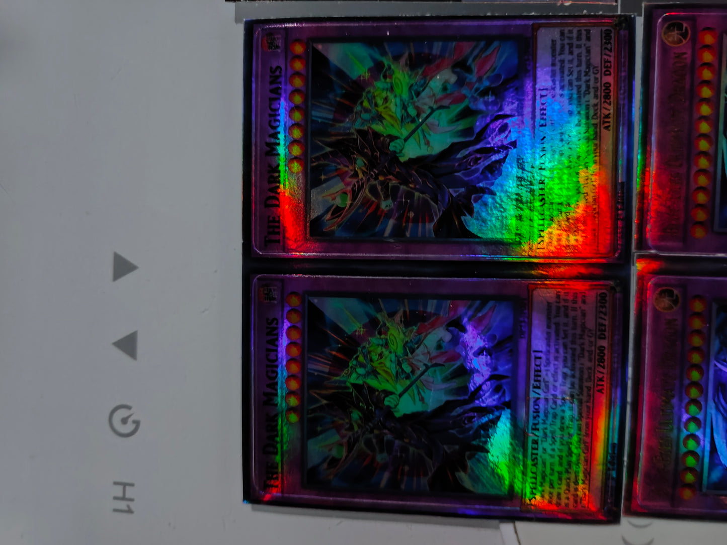 YuGiOh - The Dark Magicians Holographic Credit Card Sticker (Please Read Description)