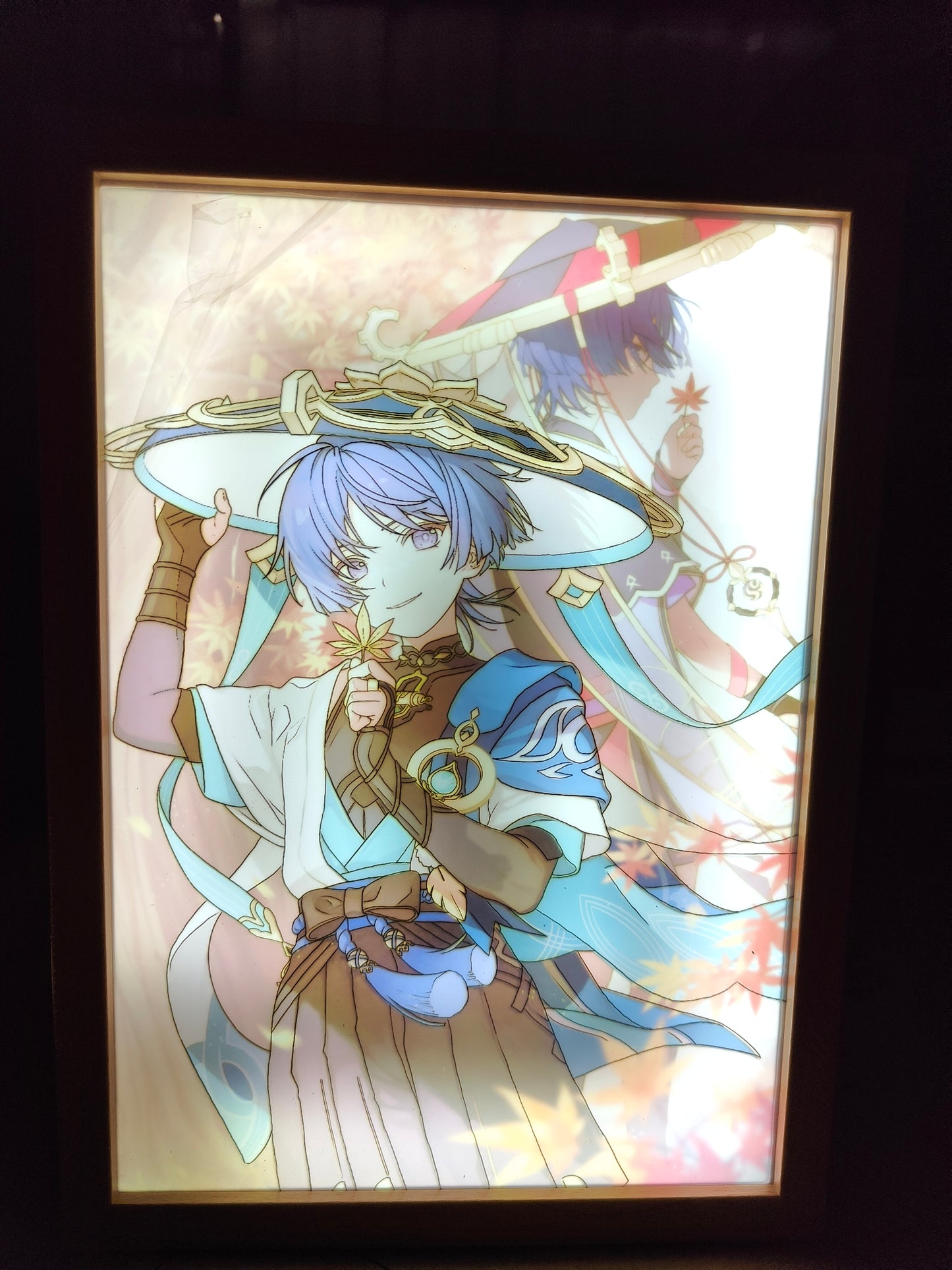 Genshin Impact - Wanderer Light Up Frame Art Portrait