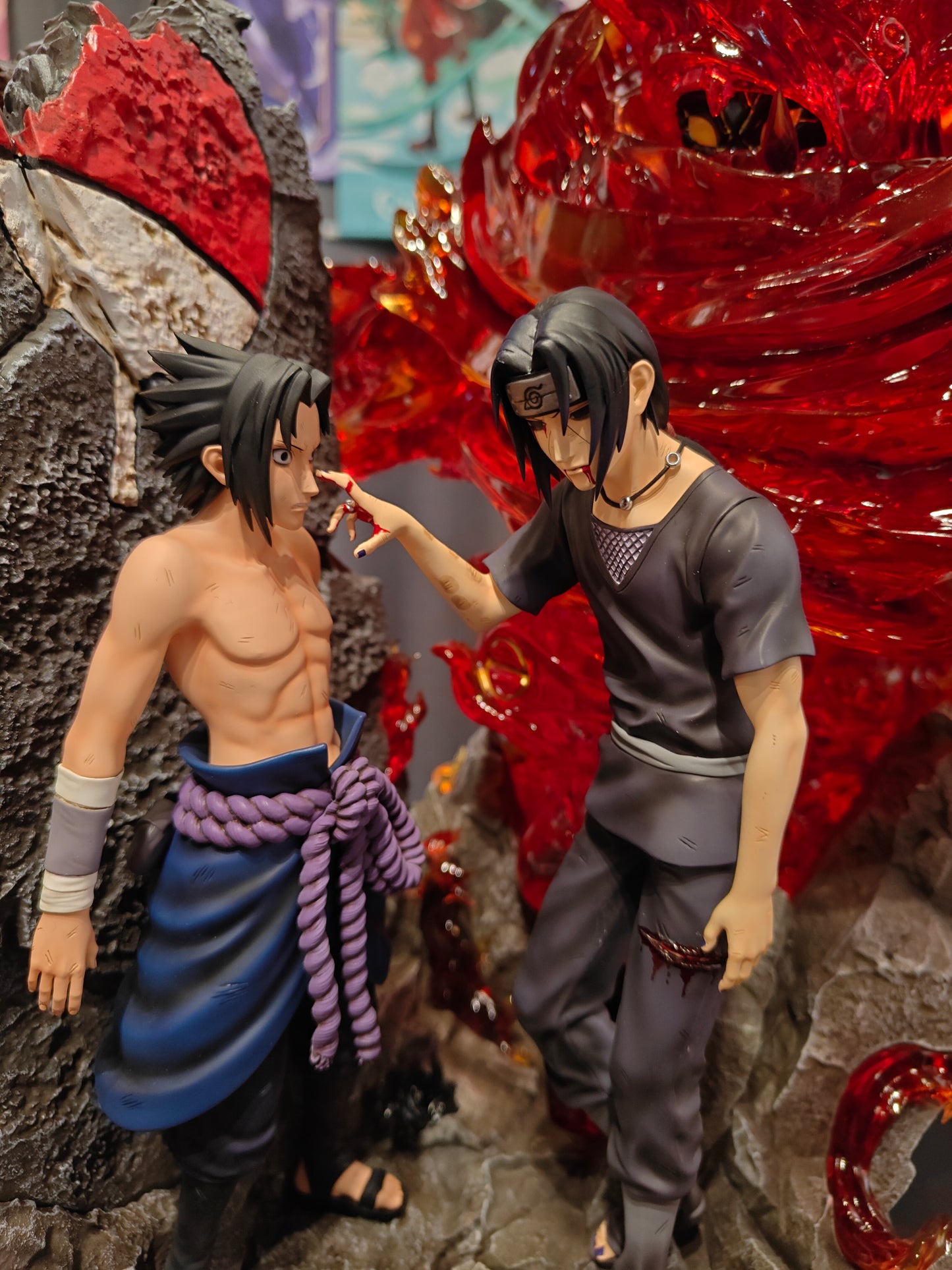 [IN STOCK] Naruto -  Surge Studio - Itachi & Sasuke Final Moments (Price Does Not Include Shipping - Please Read Description)