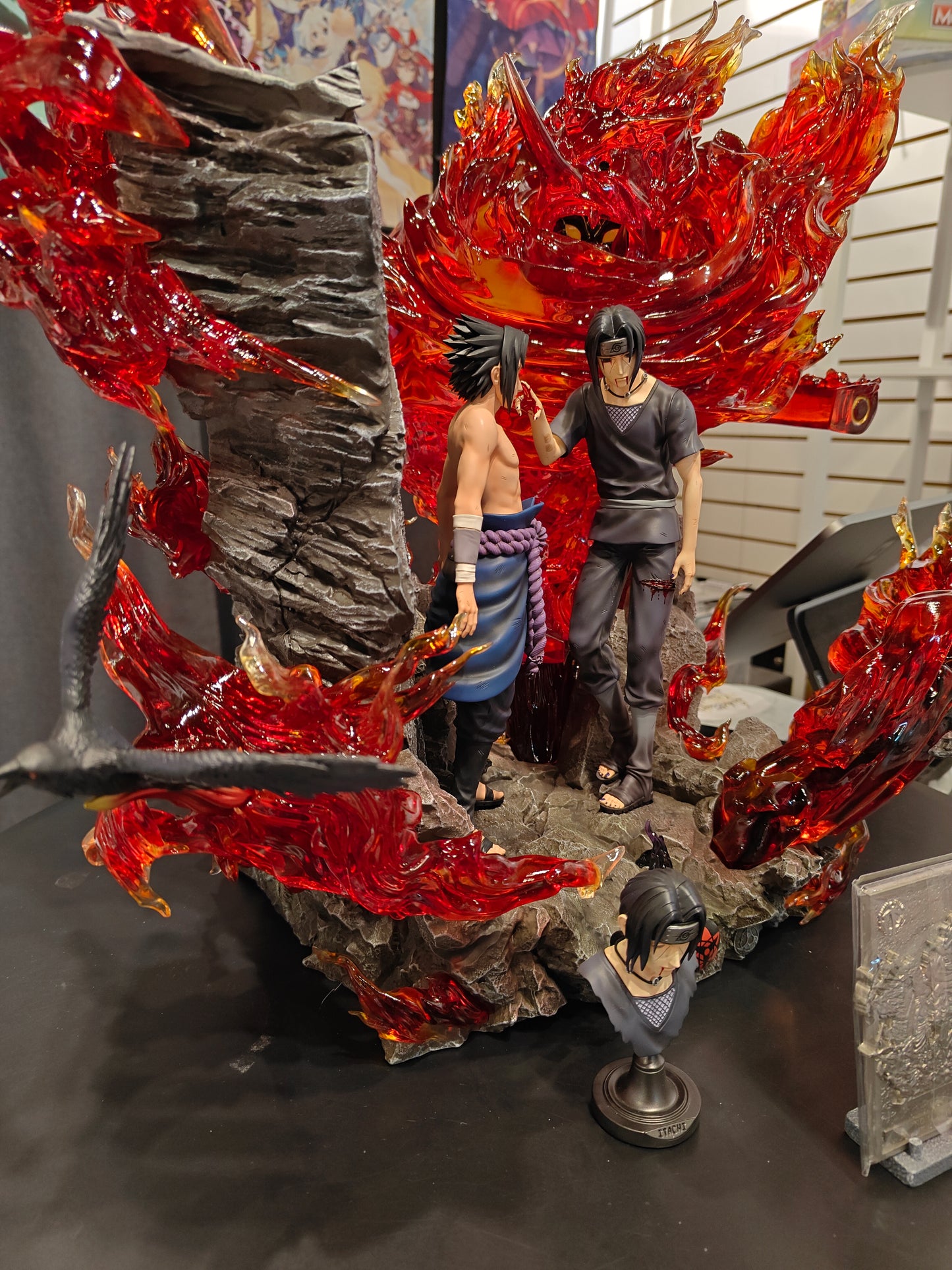 [IN STOCK] Naruto -  Surge Studio - Itachi & Sasuke Final Moments (Price Does Not Include Shipping - Please Read Description)