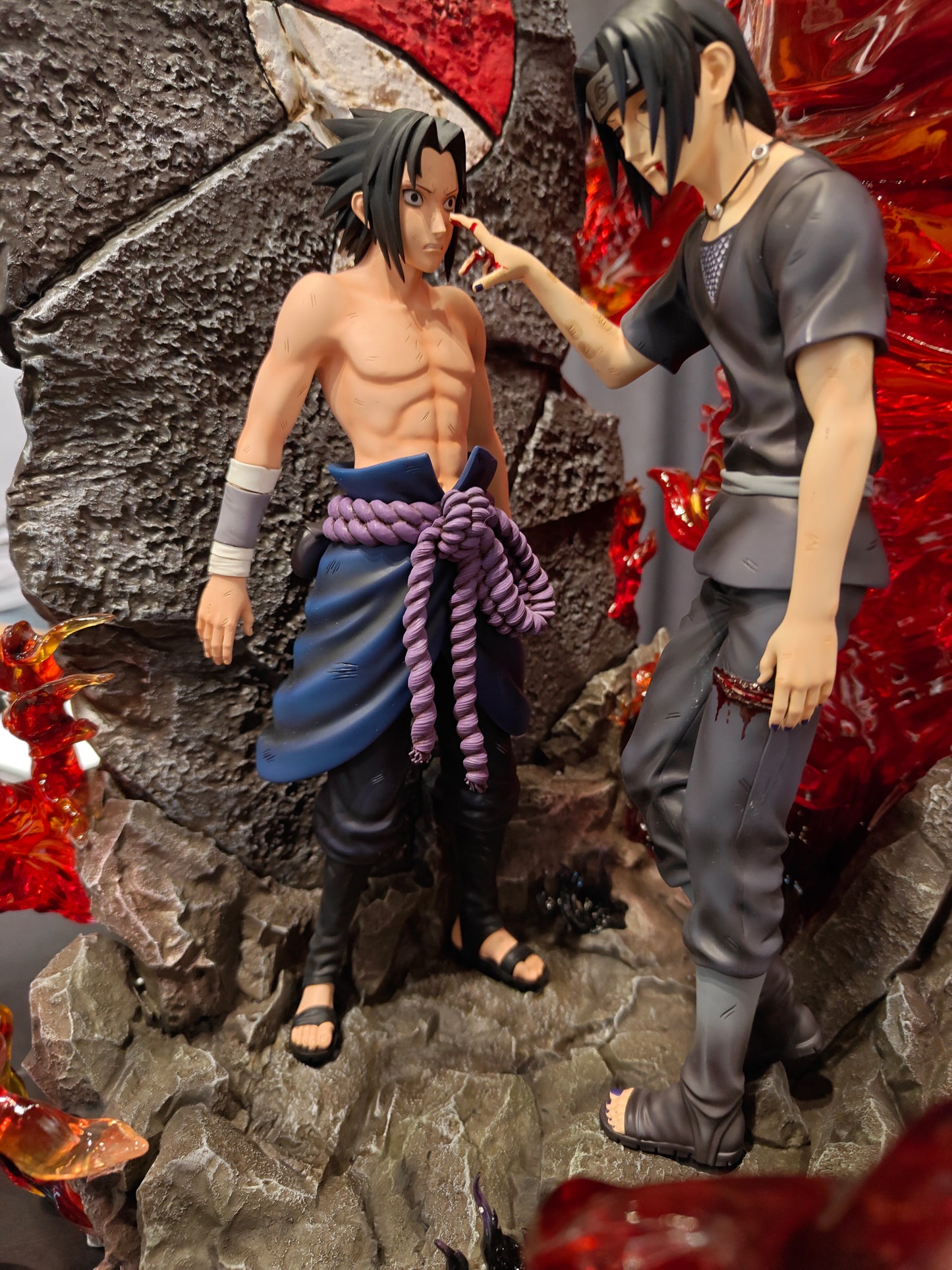 [IN STOCK] Naruto -  Surge Studio - Itachi & Sasuke Final Moments (Price Does Not Include Shipping - Please Read Description)