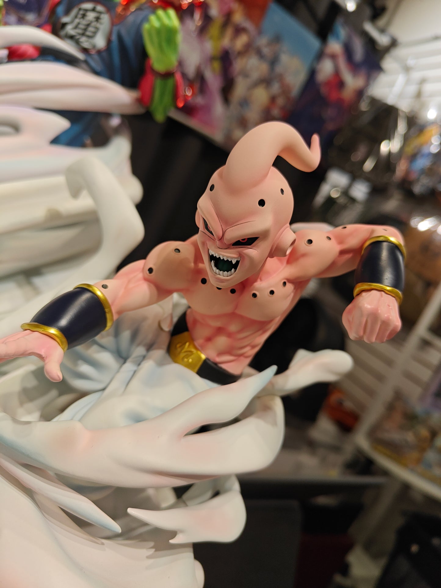 [IN STORE] Dragon Ball - Mirror Image Studio - Son Goku With Cell, Piccolo, Frieza & Buu Resin Statue (Please Read Description)