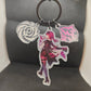 Honkai Star Rail - Kafka Acrylic 3 Piece Keychain