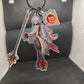 Genshin Impact - Arlecchino Acrylic 3 Piece Keychain