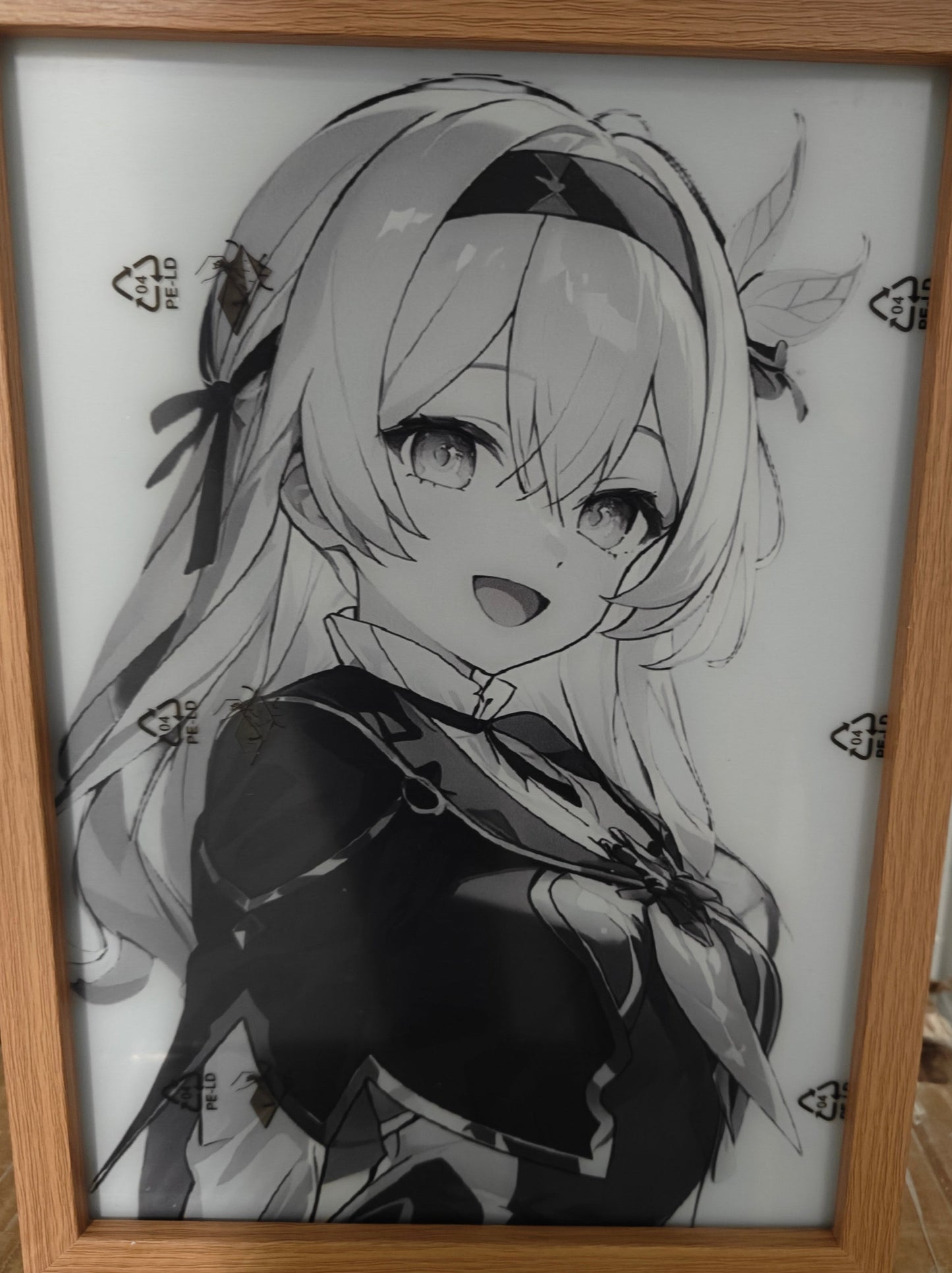 Honkai Star Rail HSR - Firefly Style A Light Up Frame Art Portrait