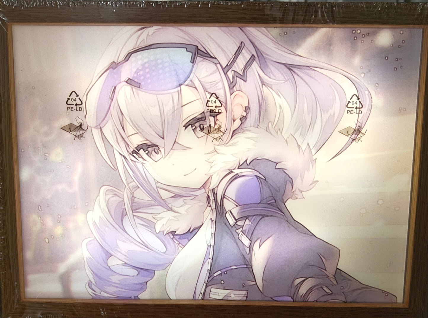 Honkai Star Rail HSR - Silver Wolf Style A Light Up Frame Art Portrait