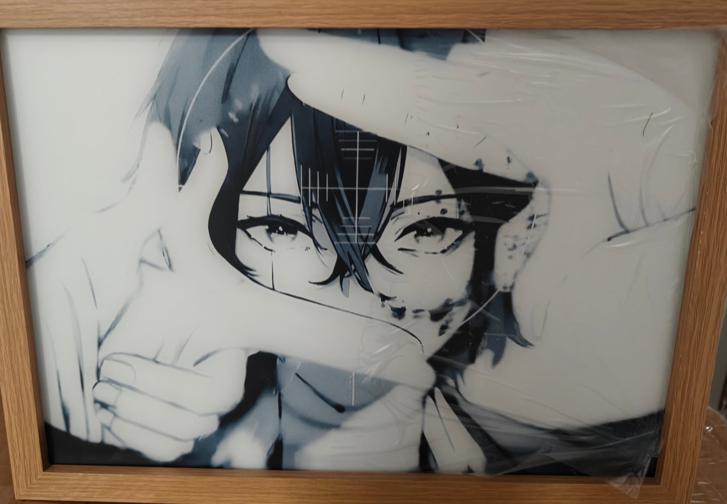 Bungo Stray Dogs - Dazai Style A Light Up Frame Art Portrait