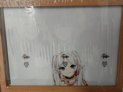 Frieren: Beyond Journey's End - Frieren Group Style A Light Up Frame Art Portrait