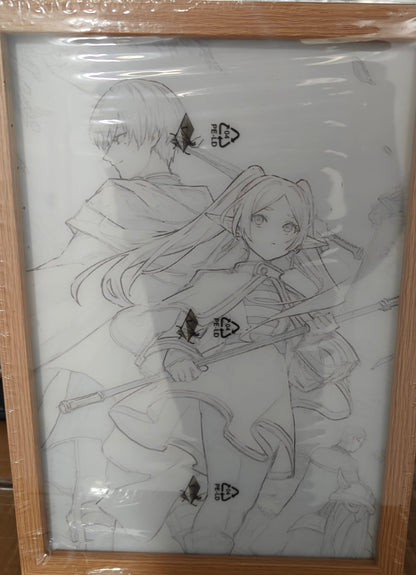 Frieren: Beyond Journey's End - Frieren Style B Light Up Frame Art Portrait