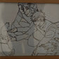 Jujutsu Kaisen -  Gojo and Geto Style B Light Up Frame Art Portrait