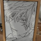 Jujutsu Kaisen -  Gojo Style 4 Light Up Frame Art Portrait