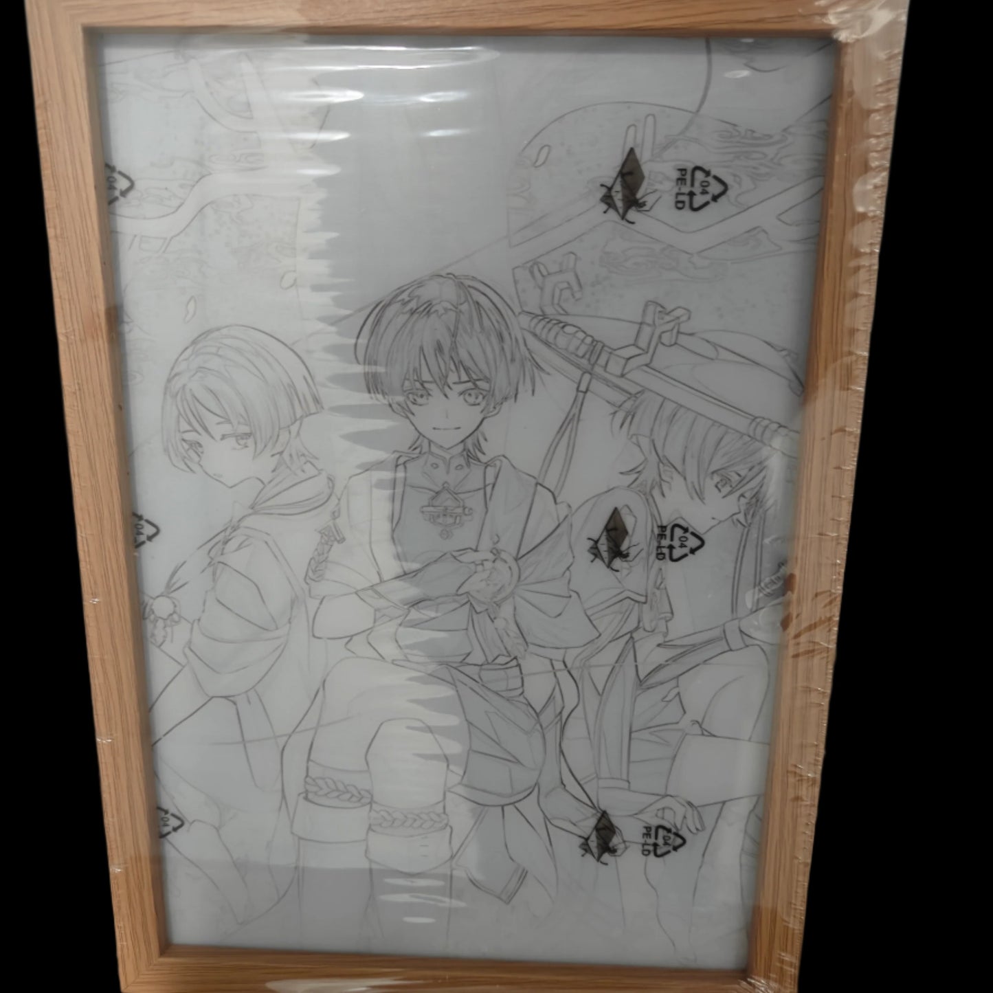 Genshin Impact - Wanderer Style 3 Light Up Frame Art Portrait