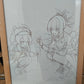 Genshin Impact - Yomiya and Klee Light Up Frame Art Portrait