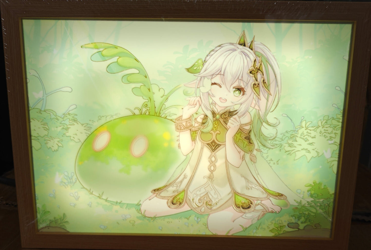 Genshin Impact - Nahida Light Up Frame Art Portrait