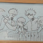 Jujutsu Kaisen  - Group Light Up Frame Art Portrait