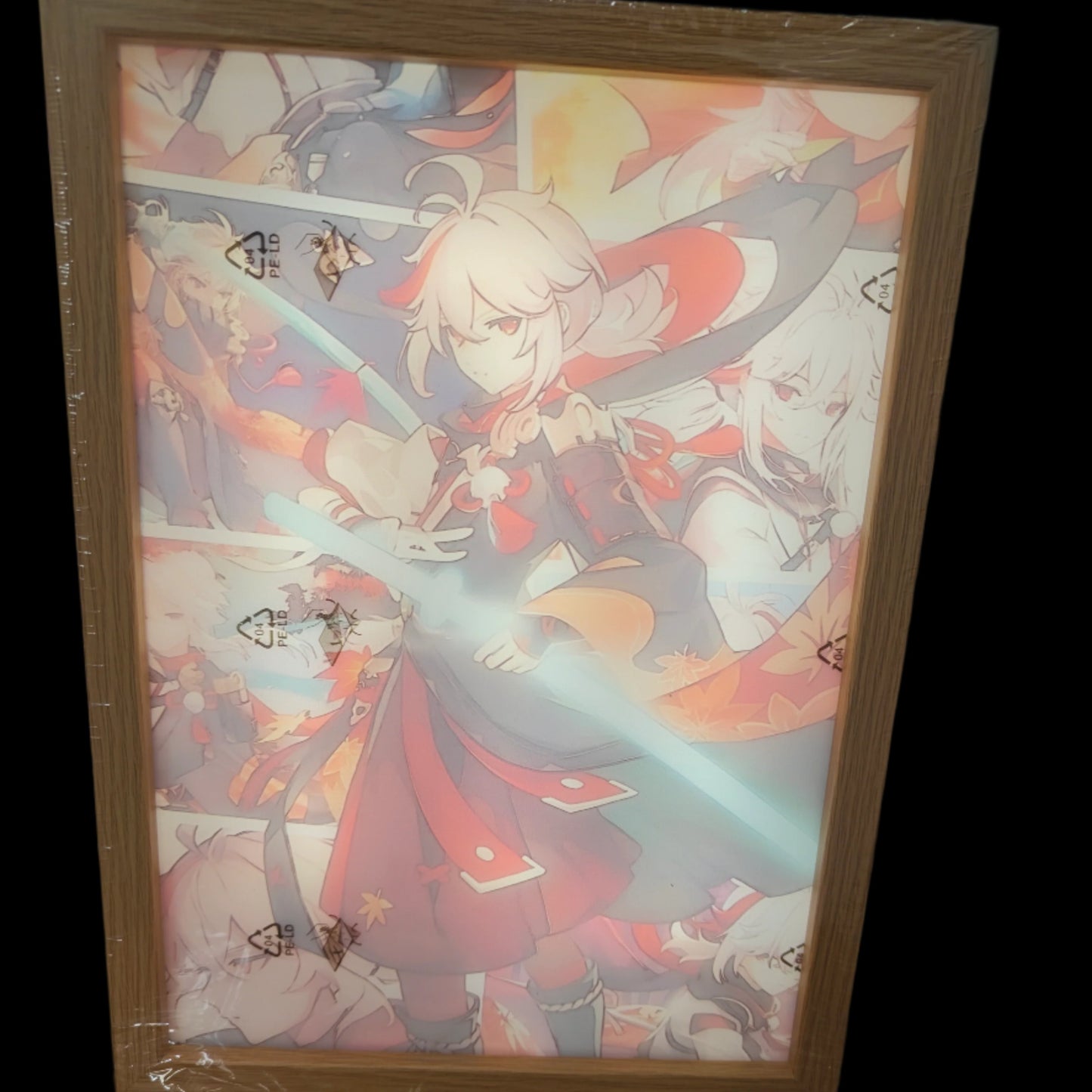 Genshin Impact - Kazuha Style 2 Light Up Frame Art Portrait