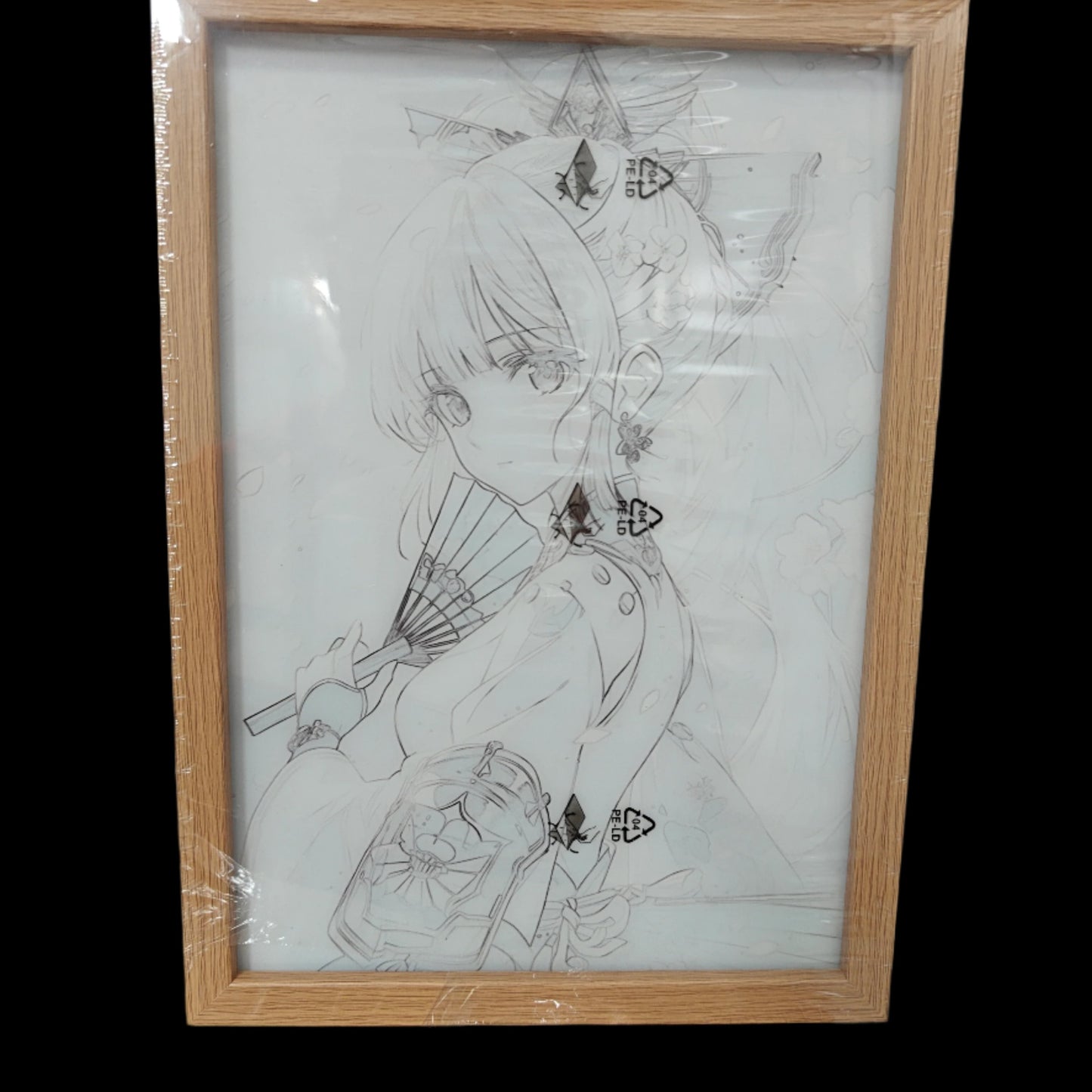 Genshin Impact - Ayaka Light Up Frame Art Portrait