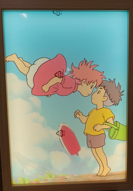 Studio Ghibli  - Ponyo Light Up Frame Art Portrait