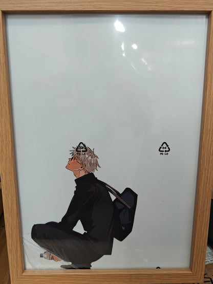 Jujutsu Kaisen - Gojo and Geto Style C Light Up Frame Art Portrait