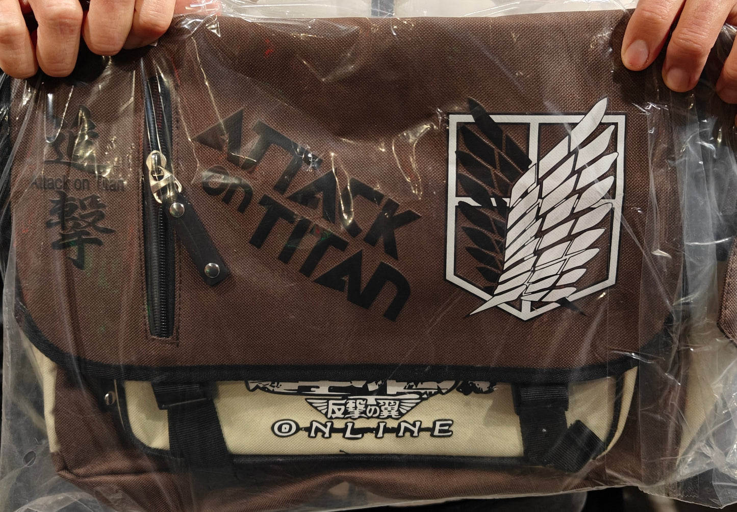 Attack On Titan Medium Side Bag (Please Read Description)