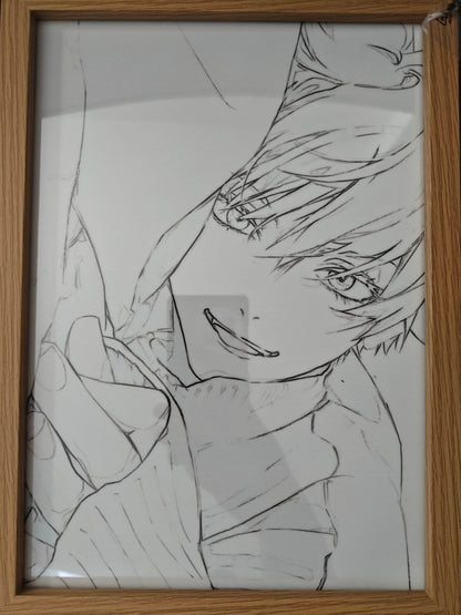 Jujutsu Kaisen - Gojo Style 10 Light Up Frame Art Portrait