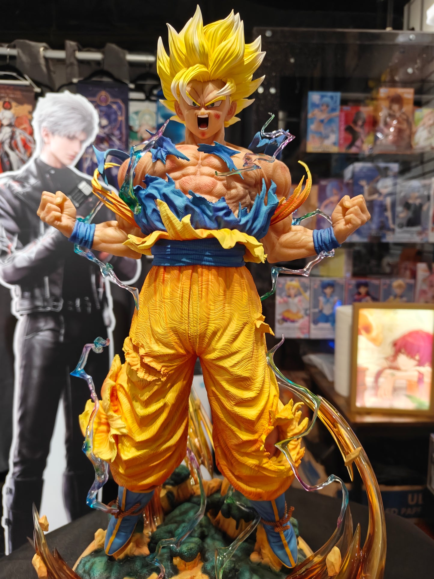 [US STOCK] Dragon Ball - Last Sleep Studio - SS2 Super Saiyan Goku 1/6th Scale