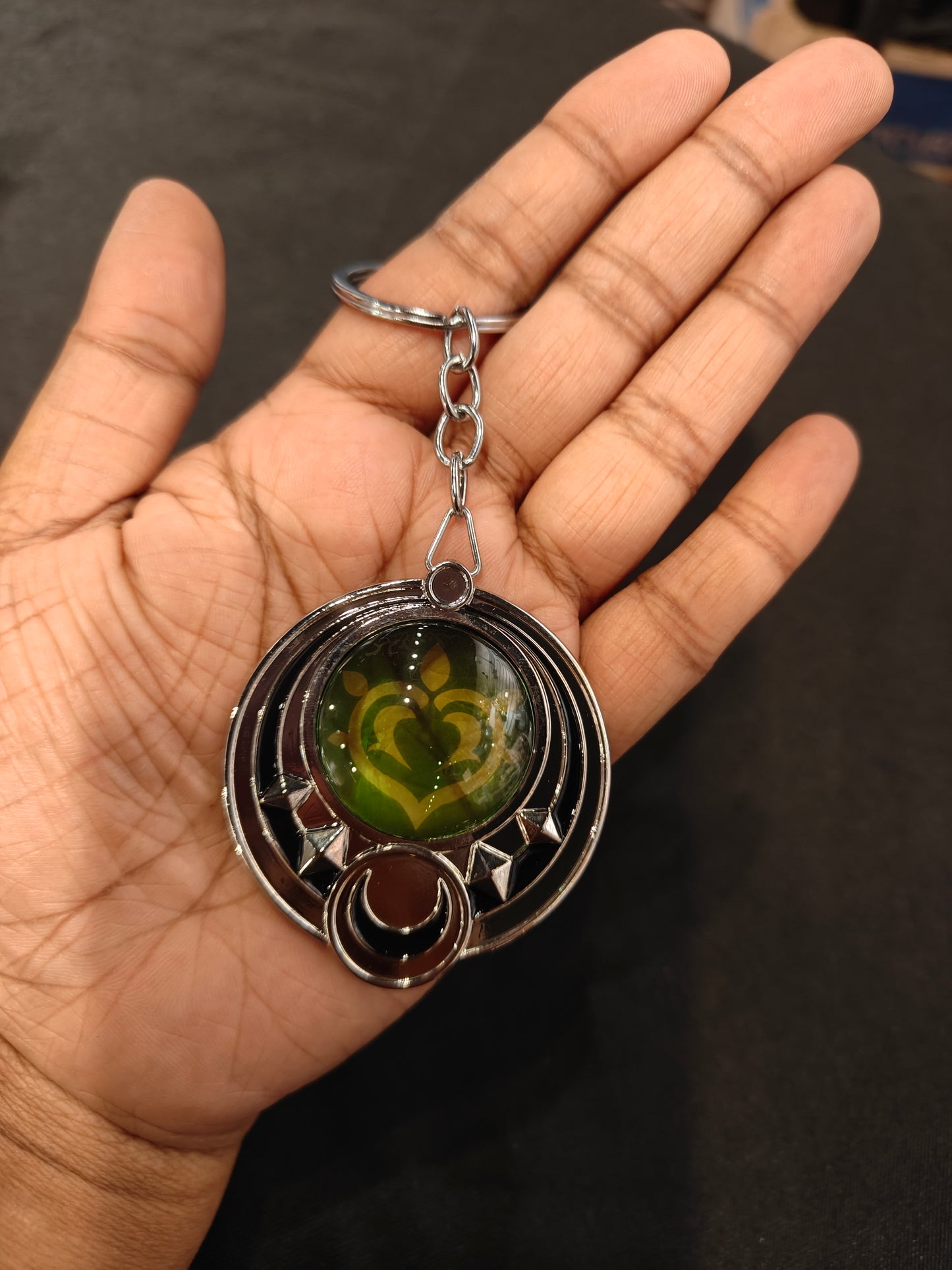 Genshin Impact -  Dendro Nod-Krai Vision Metal Keychain