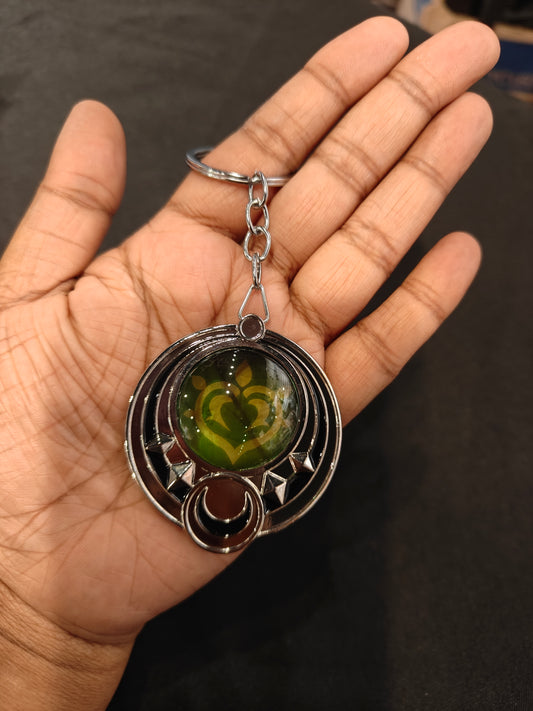 Genshin Impact -  Dendro Nod-Krai Vision Metal Keychain