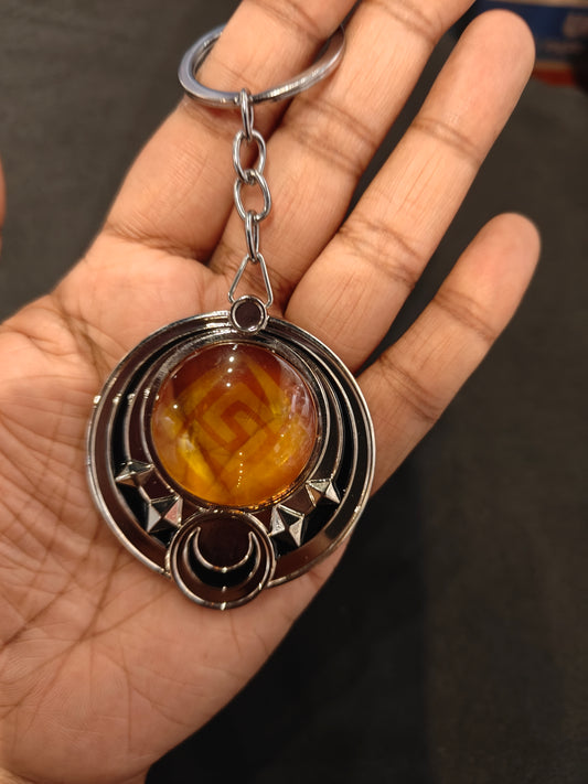Genshin Impact -  Geo Nod-Krai Vision Metal Keychain
