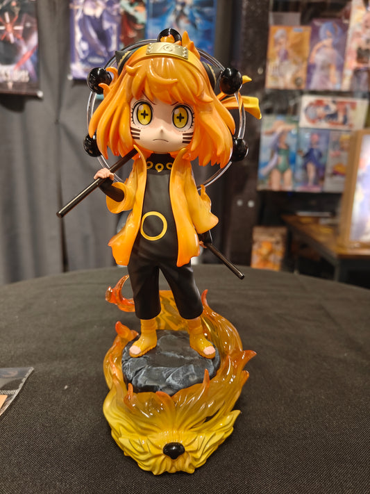 [US STOCK] Spy x Family x Naruto - ZH Studio - Anya Cos Naruto Six Paths Resin Figure