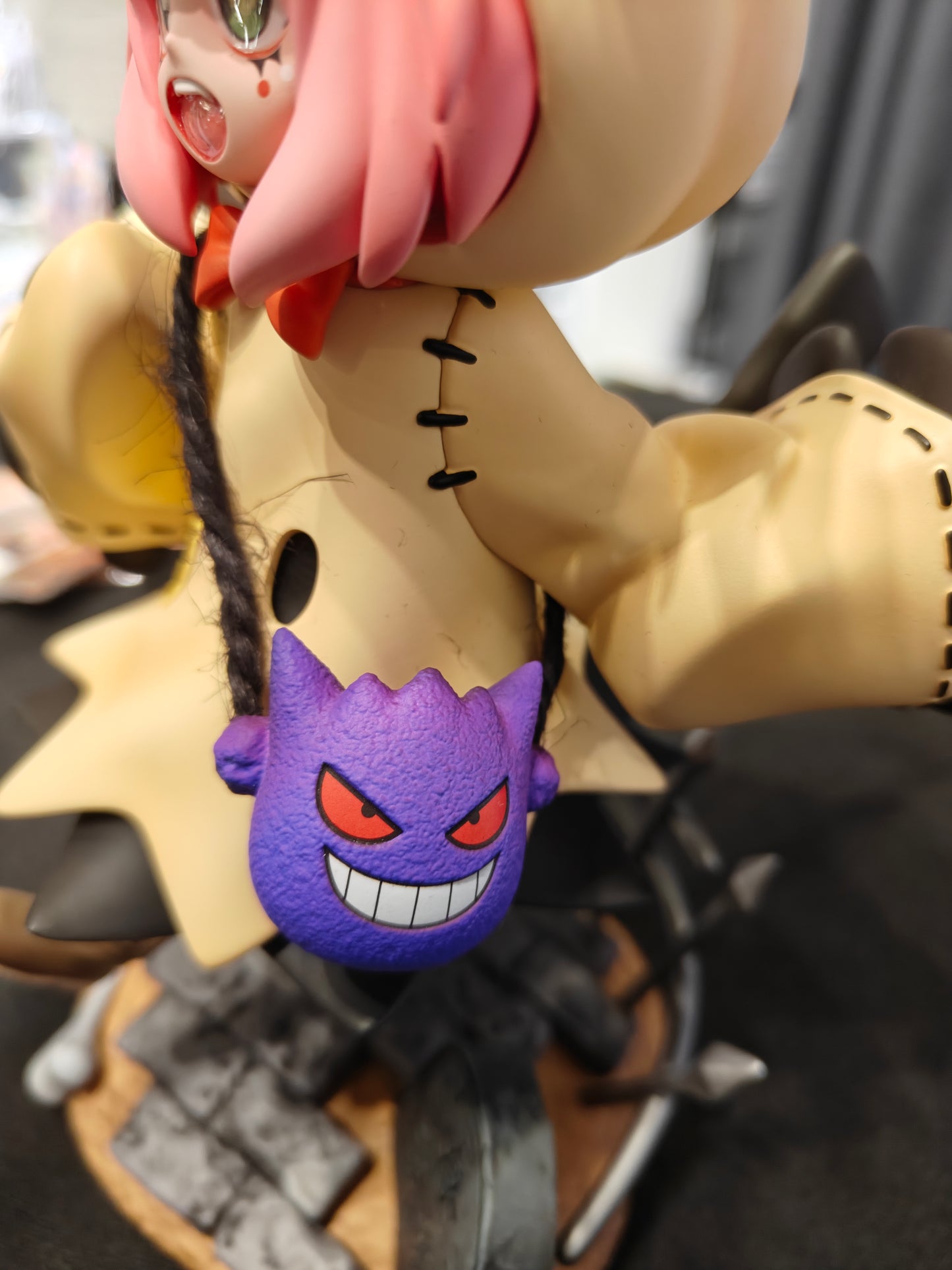 [US STOCK] Spy x Family x Pokemon - ZH Studio - Anya Cos Mimikyu Halloween Resin Figure