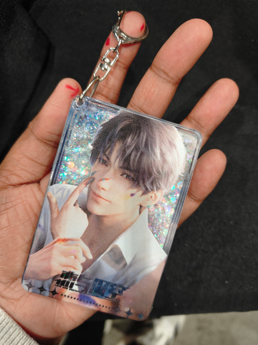 Love and Deepspace - Rafayel Style 3 Acrylic Glitter Keychain