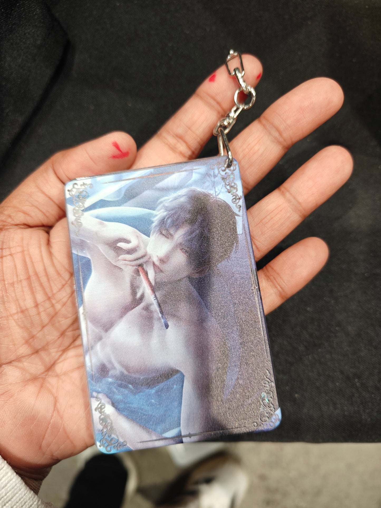 Love and Deepspace - Rafayel Style 3 Acrylic Glitter Keychain