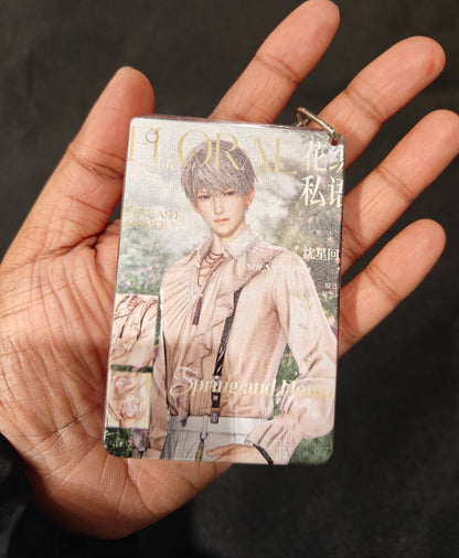 Love and Deepspace - Xavier Style 1 Acrylic Glitter Keychain