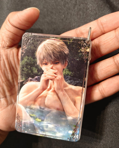 Love and Deepspace - Xavier Style 2 Acrylic Glitter Keychain