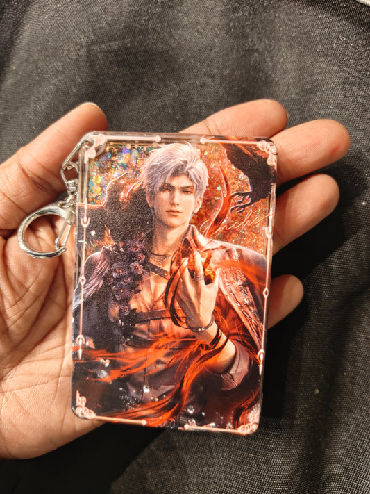 Love and Deepspace - Sylus Style 5 Acrylic Glitter Keychain