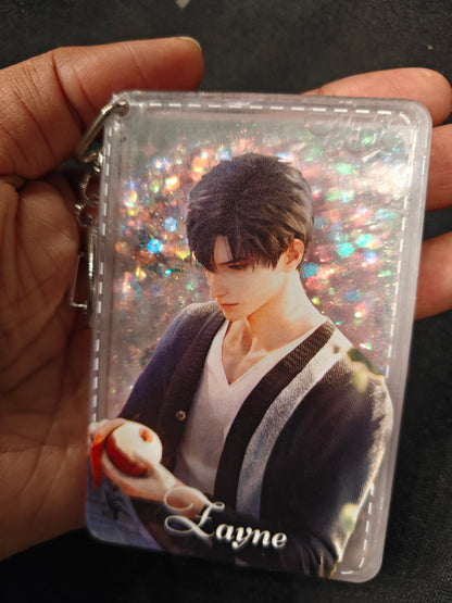 Love and Deepspace - Zayne Style 4 Acrylic Glitter Keychain