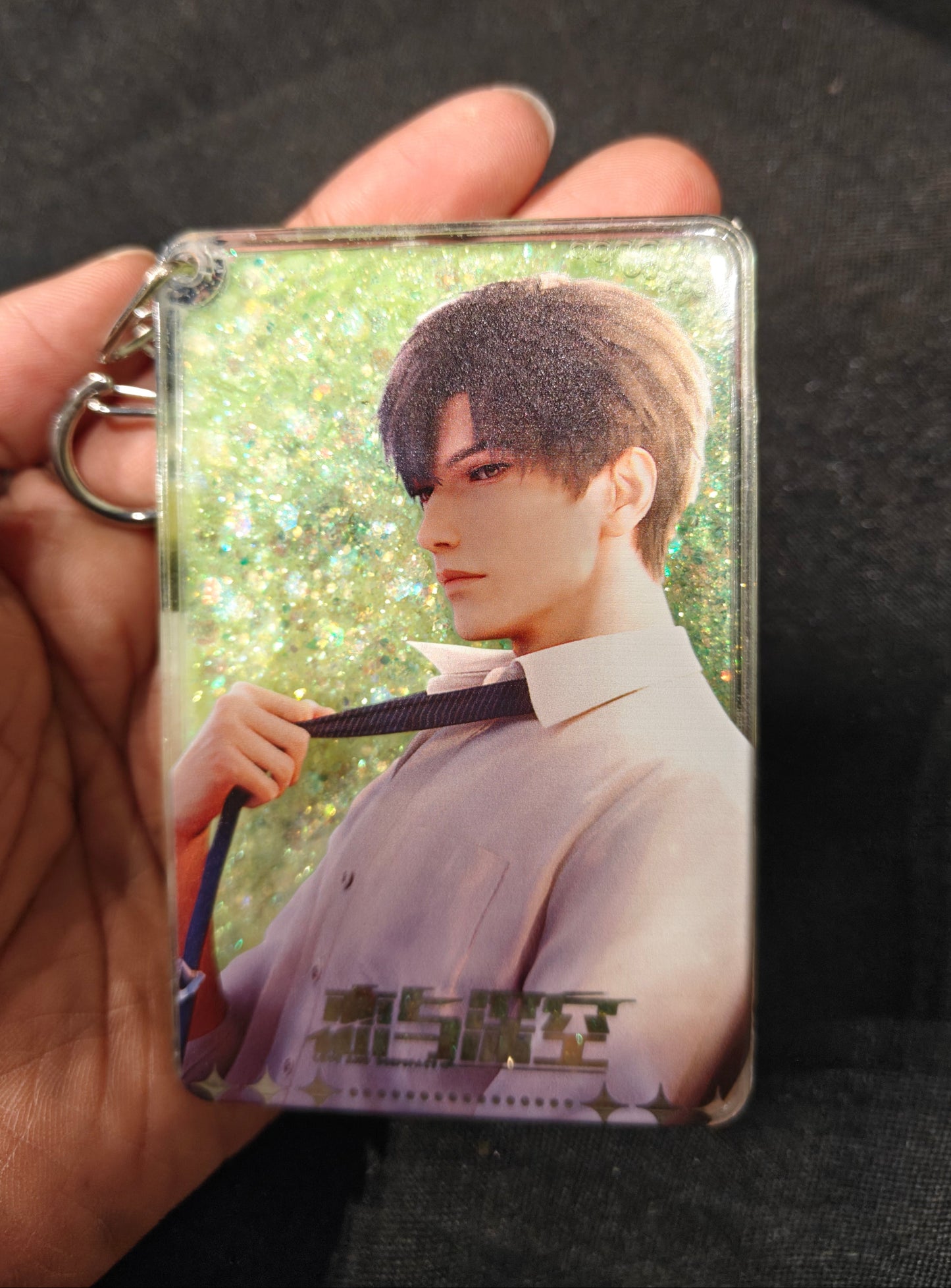 Love and Deepspace - Zayne Style 5 Acrylic Glitter Keychain